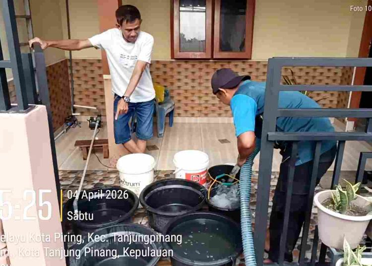 Pemko Tanjungpinang Tingkatkan Distribusi Air Bersih, Total 711 Ton Sudah Disalurkan