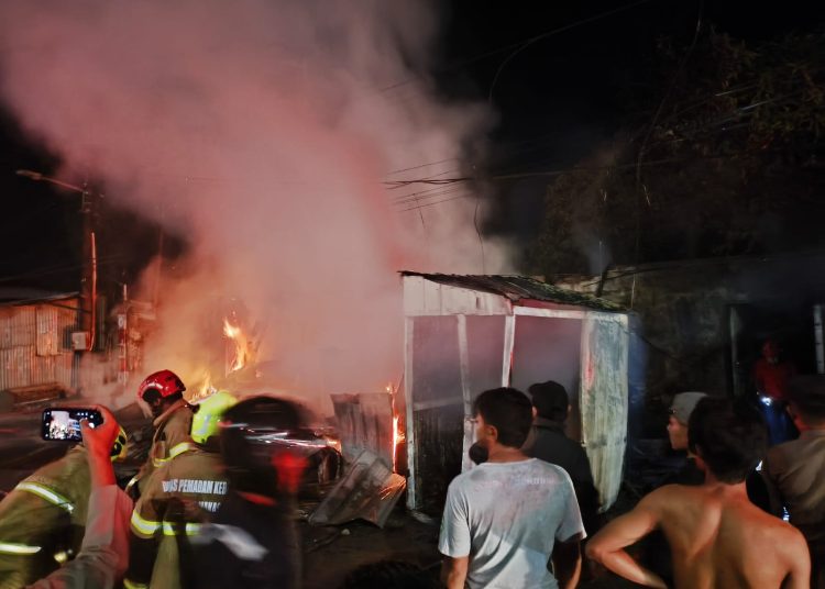 Rumah Warga Tamansari Terbakar, Satu Korban Luka Bakar 40 Persen