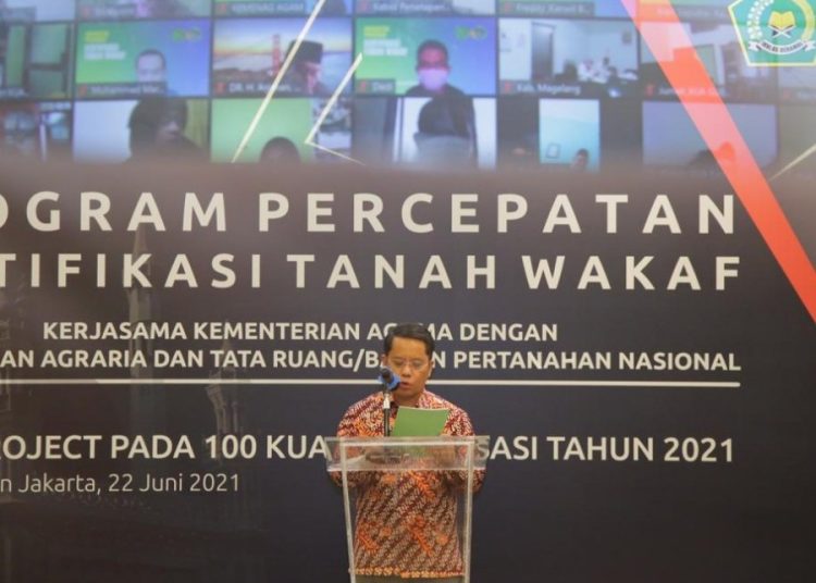 Kemenag Lingga Percepat Sertifikasi Tanah Wakaf di Singkep