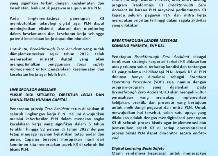 PLN tingkatkan K3 untuk listrik andal dan aman bagi masyarakat