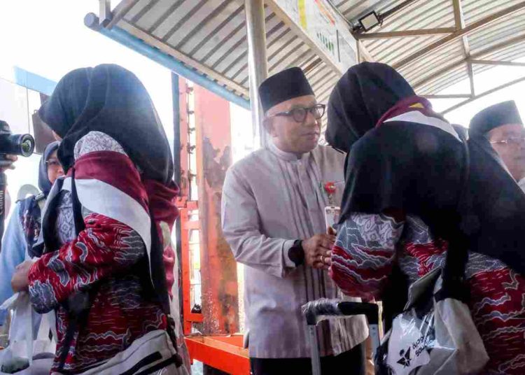144 CJH KotaTanjungpinang Tahun 1447 H-2026 M Resmi Berangkat ke Embarkasi Batam