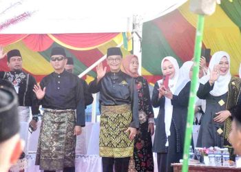 Pawai Ta’aruf Meriahkan Pembukaan MTQH XX Tanjungpinang 2026 di Melayu Square