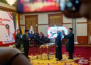 Resmi Dilantik Gubernur Ansar, Misni Jabat Sekda Definitif Kepri