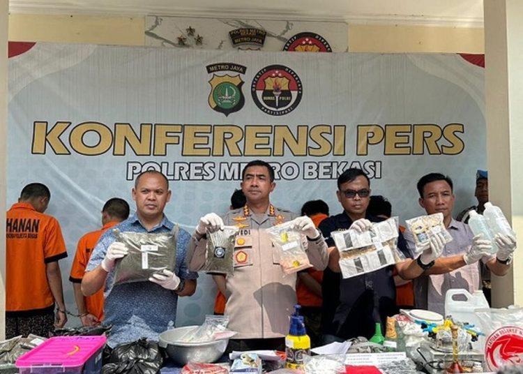 Remaja 19 Tahun Diamankan Polisi dengan 69 Saset Tembakau Sintetis di Konawe