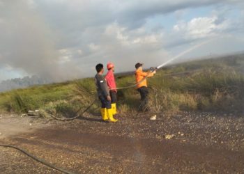 Sinergi Gabungan Padamkan Karhutla Danau Sentarum
