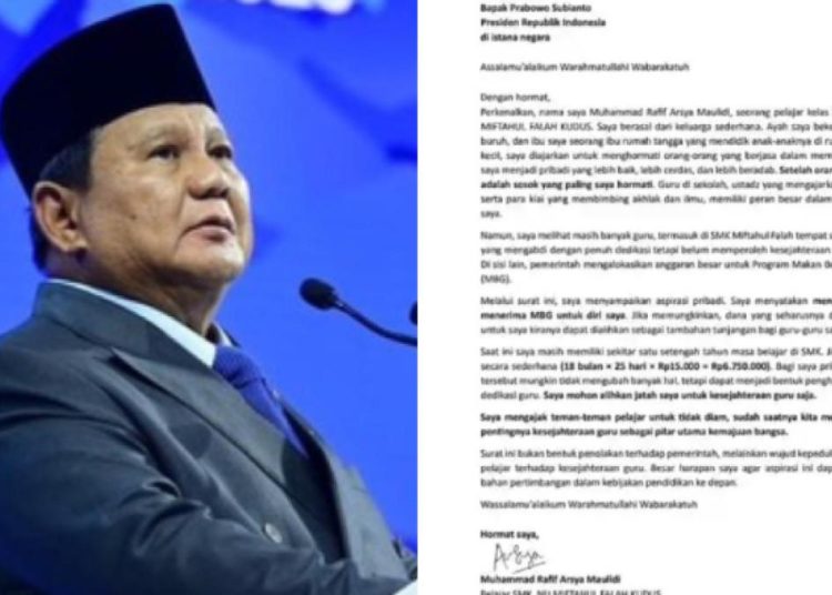 Siswa SMK Kudus Tolak MBG, Minta Anggaran Dihalangi untuk Gaji Guru