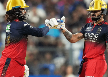 Rutherford’s 71* Not Enough as Mumbai Indians Fall 18 Runs to Bengaluru