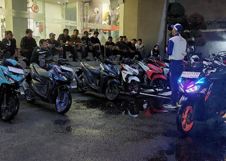 Keseruan Vario Night Ride Yogyakarta: Edukasi Keselamatan dan Tren Modifikasi
