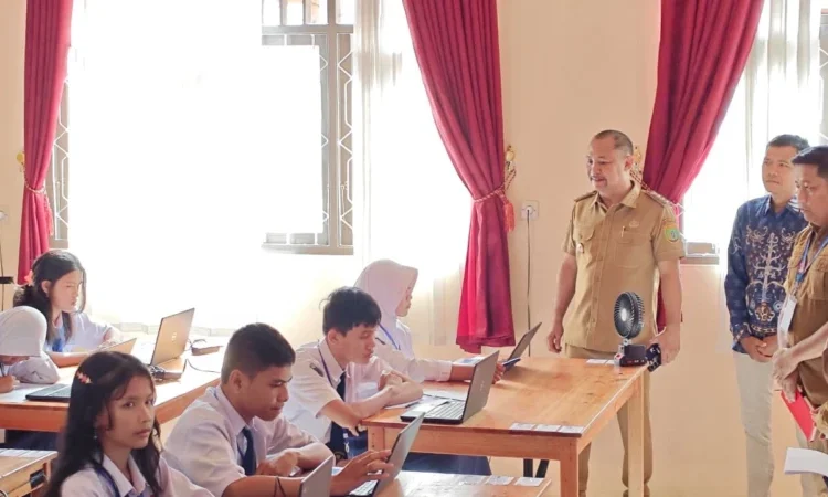 Pemkab Barsel Gelar Ujian Serentak SMP, 1.755 Siswa Kelas IX Ikuti TKA