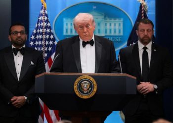 Trump: Pelaku Penembakan Bawa Banyak Senjata