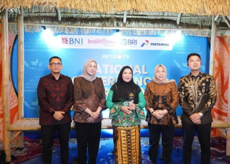 Wali Kota Bandarlampung Juara Penghargaan Governance Nasional 2026