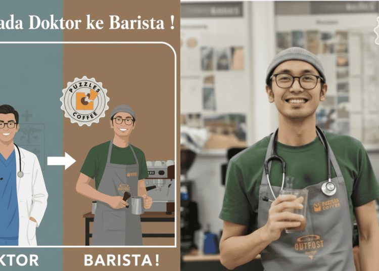 Jejak Karier Vicky Aristo: Dari Polisi ke Barista