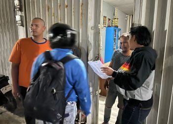 Polsek Batu Aji Tangkap Pencuri Tabung Gas Usai Video Viral