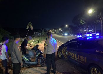 Laporan 110 Ditindaklanjuti, Polsek Batam Kota Cegah Balap Liar di Bundaran Bandara