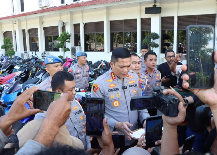 Razia 5 Hari, Polresta Barelang Sita 102 Motor Knalpot Brong