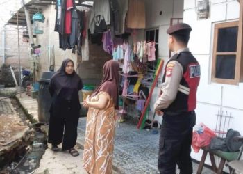 Respon Cepat Aduan 110, Polsek Lubuk Baja Datangi TKP Keributan Keluarga di Baloi Indah