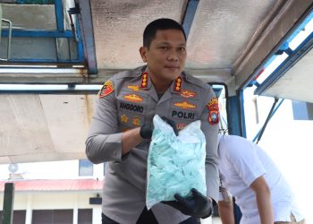 Polresta Barelang Musnahkan 1 Kg Sabu dan 1.931 Vape, 13 Tersangka Terancam 20 Tahun Penjara