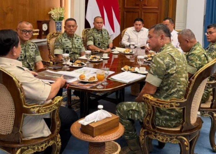 Ke Istana, KSAD Paparkan Capaian TNI AD di Daerah Terpencil