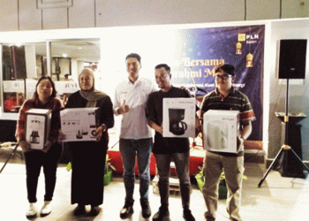 PLN Batam Gelar Buka Puasa Bersama Media, Samsul Bahri Pamit Purna Tugas