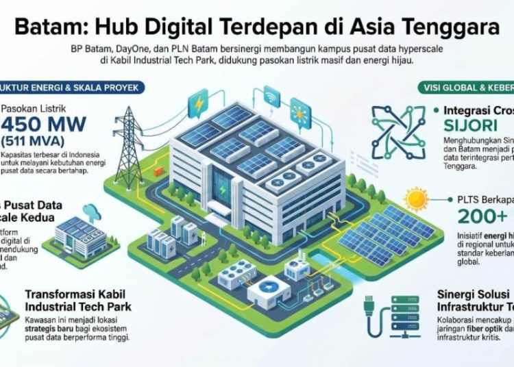 BP Batam Dukung Proyek Pusat Data DayOne-PLN Batam