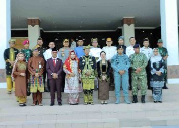 Khidmat dan Penuh Semangat, Pimpinan DPRD Batam Hadiri Upacara Hardiknas 2026 di Engku Putri