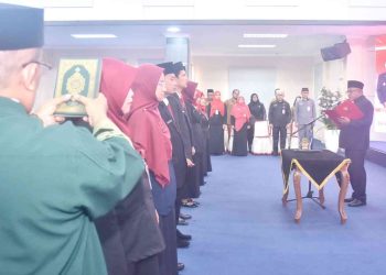 Perkuat Layanan Kesehatan, Wali Kota Lis Darmansyah Lantik 9 PNS dan Dokter Fungsional