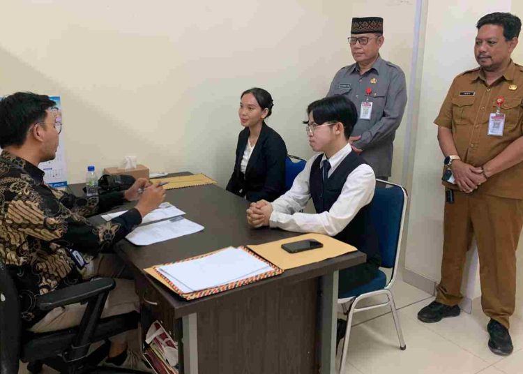Tekan Pengangguran, Disnakerkop UM Tanjungpinang Fasilitasi Rekrutmen Tenaga Kerja PT PKSS