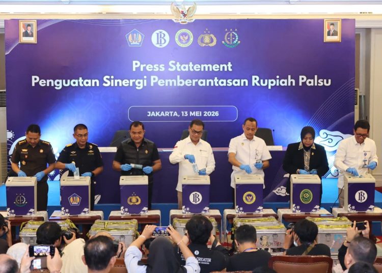 Polri-BI Musnahkan 466.535 Lembar Uang Palsu, Rasio Temuan Turun ke 1 ppm