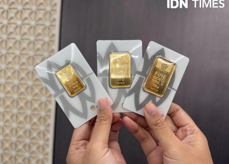 Pergerakan Harga Emas Antam Seminggu: Turun ke Rp2,7 Juta-an
