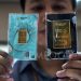 Harga emas Antam melonjak Rp 35 ribu per gram