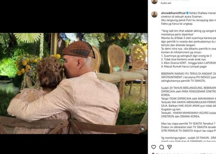 Ahmad Dhani Bongkar Alasan Baru Soal Perselingkuhan Maia Estianty Setelah 20 Tahun