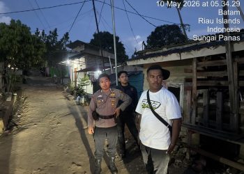 Respons Cepat 110, Polsek Batam Kota Cek Laporan Keributan di Baloi Kolam
