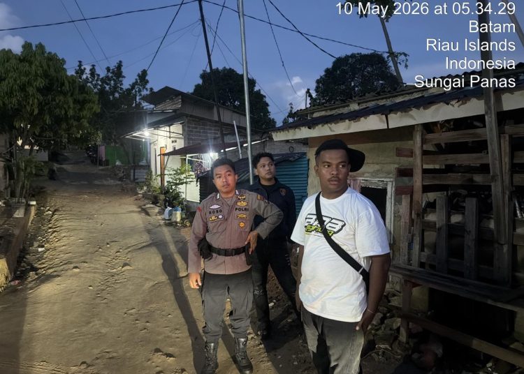 Respons Cepat 110, Polsek Batam Kota Cek Laporan Keributan di Baloi Kolam