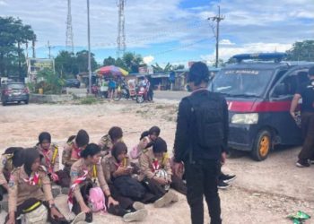 Hiking Pramuka Saka Bhayangkara Polresta Barelang Perkuat Kebersamaan dan Cegah Gangguan Kamtibmas