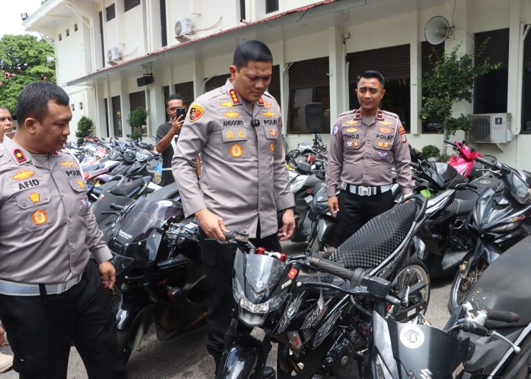 Polresta Barelang Tertibkan Ratusan Knalpot Brong dan Truk Tak Laik Jalan, Mayoritas Pelanggar Anak Sekolah