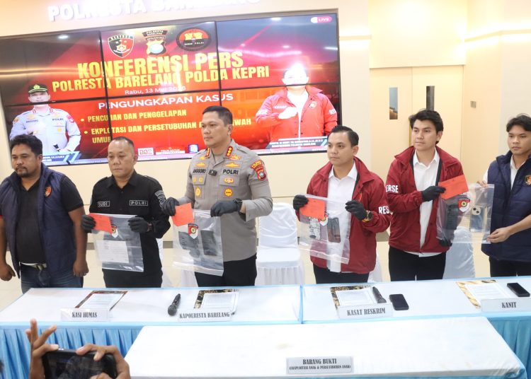 Satreskrim Polresta Barelang Tangkap Pelaku Penggelapan Motor di Sei Beduk