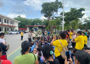 Belajar Sambil Ceria, Siswa TK-SD Eppata Kenal Lebih Dekat Dunia Polisi di Polresta Barelang