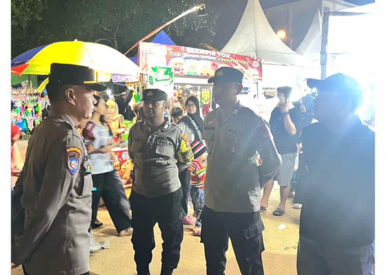 Polsek Lubuk Baja Amankan Hari Kedua Jelang Kenduri Seni Melayu 2026 di Tanjung Uma