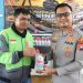 Polresta Barelang Bagikan 400 Botol Oli dan Cuci Mobil Gratis untuk 500 Driver Online Batam