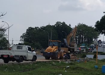 BP Batam Mulai Perbaiki Jalan Yos Sudarso di Terowongan Pelita,Target Satu Minggu Selesai