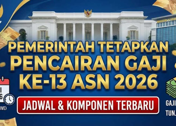 Besaran Gaji 13 ASN Priangan 2026 Terbaru