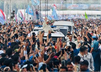 May Day 2026: Buruh se-Indonesia Penuhi Monas, Tuntut Hidup Layak