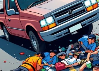 Kecelakaan Maut di Batam, Sopir Pickup Ditetapkan Sebagai Tersangka,1 Santri Tewas