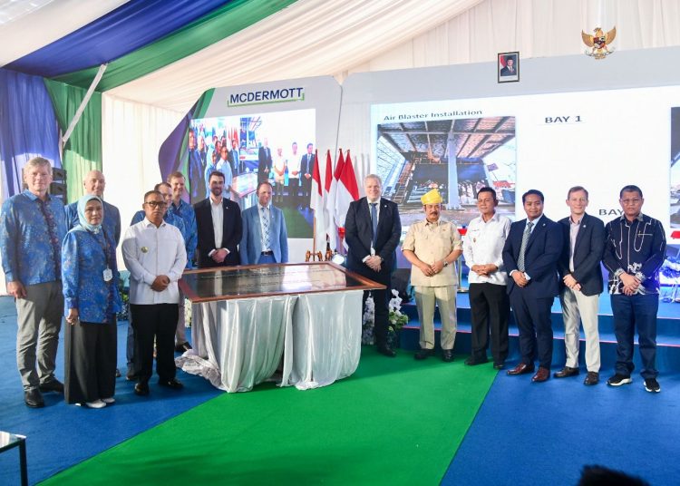 Dukung Proyek HVDC Tennet 2GW, Dua Fasilitas Baru PT McDermott Indonesia Senilai Rp4 Triliun Resmi Beroperasi