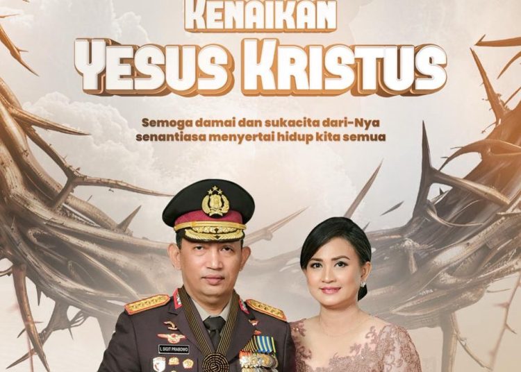 Kapolri Sampaikan Ucapan Kenaikan Yesus Kristus, Ajak Jaga Persatuan dan Toleransi
