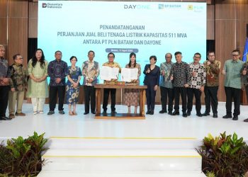 BP Batam dan PLN Batam Teken Kesepakatan 511 MVA untuk Pusat Data Hyperscale DayOne di Kabil