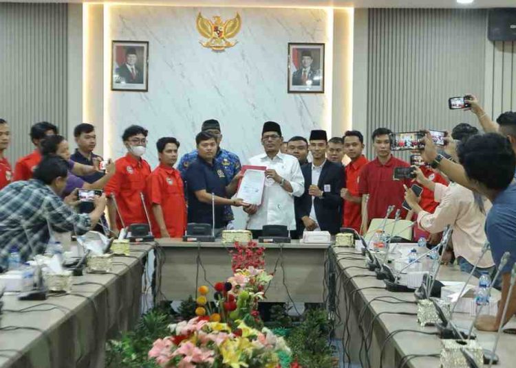 Mahasiswa Kepri Demo di DPRD Batam, Ini kata Ketua Muhammad Kamaluddin