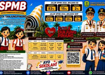 SPMB Online Tanjungpinang 2026 Resmi Dibuka, Pemko Tegaskan Isu Wajib KK Barcode Hoaks