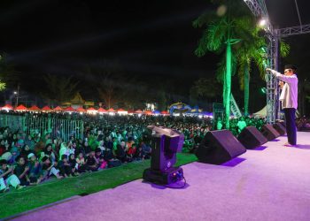 Ribuan Jamaah Padati Pamedan, Ikuti Tanjungpinang Bermunajat 2026 Bersama Ustaz Abdul Somad