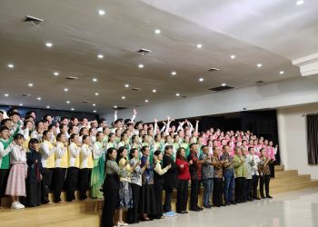 Polsek Batam Kota Amankan Malam Kesenian Waisak 2570 di Maha Vihara Duta Maitreya